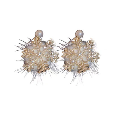 Delicate Artisan Pearl Earring