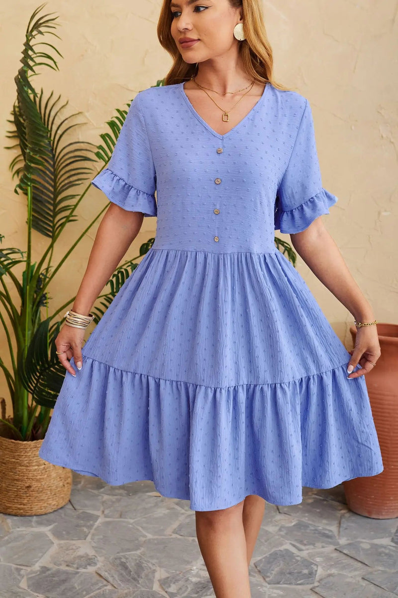 A Vintage Style Dress with Delicate Timeless Details