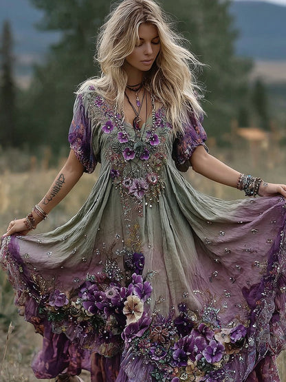 Classic Vintage Dress with a Flattering Fit