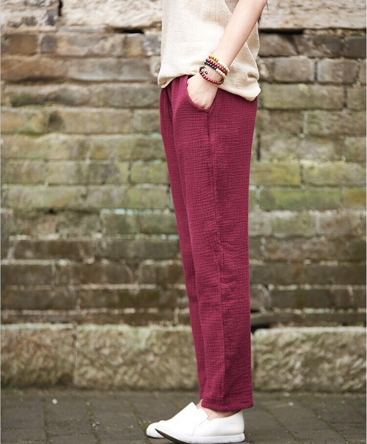 Well Tailored Pants with a Graceful Silhouette