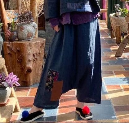 A Vintage Style Pants with Delicate Timeless Details