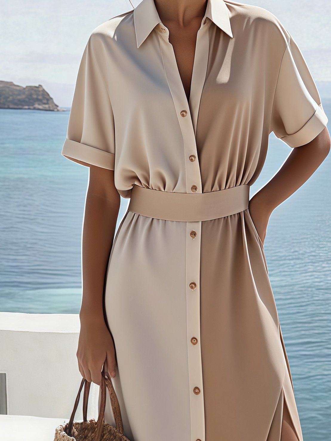 Elegantly Styled Dress for Everyday Wear