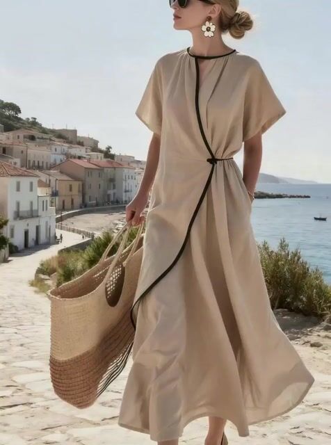 Elegantly Styled Dress for Everyday Wear