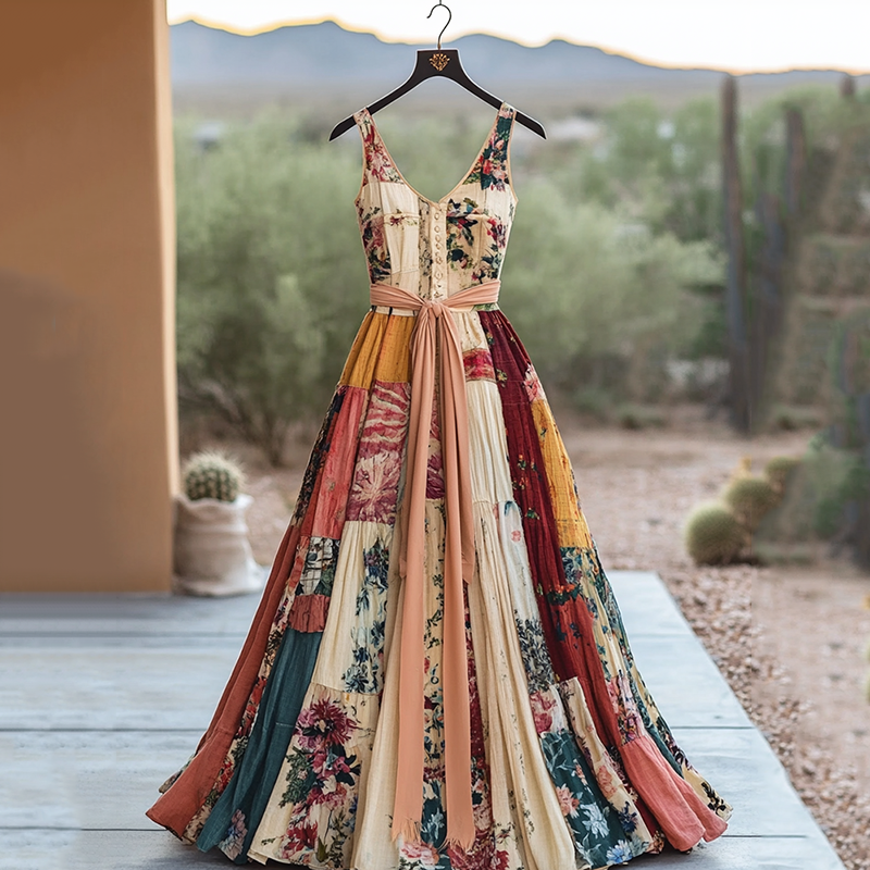 A Vintage Style Dress with Delicate Timeless Details