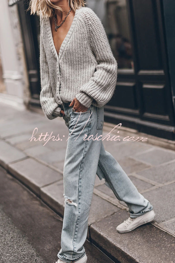 Beautifully Balanced Cardigan with Timeless Character