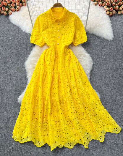 A Vintage Style Dress with Delicate Timeless Details