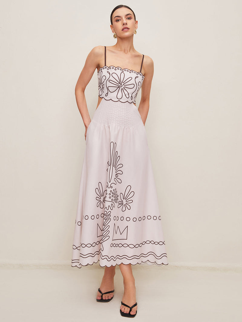 Classic Vintage Dress with a Flattering Fit