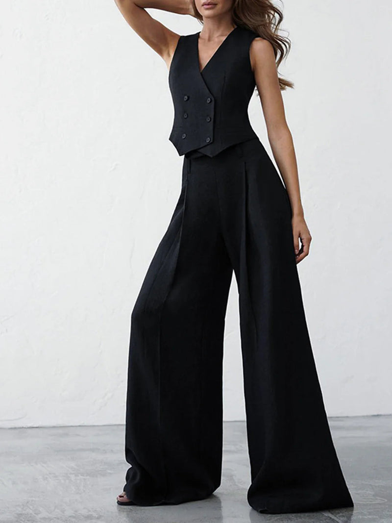 A Vintage Style Pants with Delicate Timeless Details