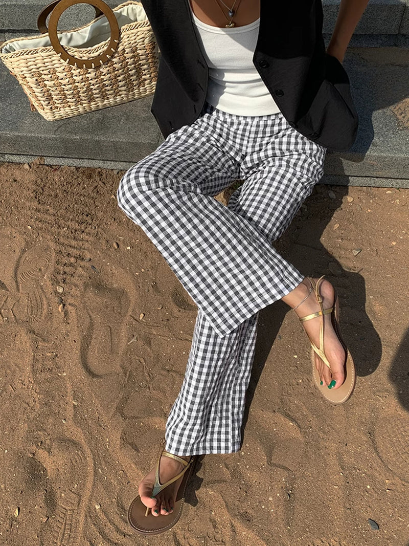 A Vintage Style Pants with Delicate Timeless Details
