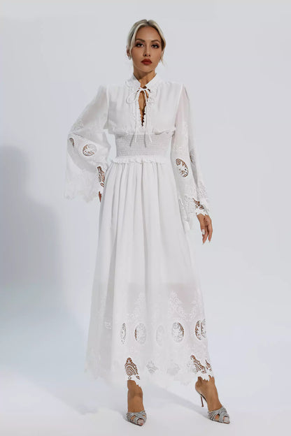 A Vintage Style Dress with Delicate Timeless Details