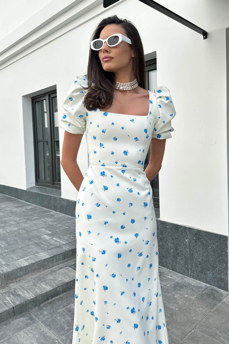 A Vintage Style Dress with Delicate Timeless Details