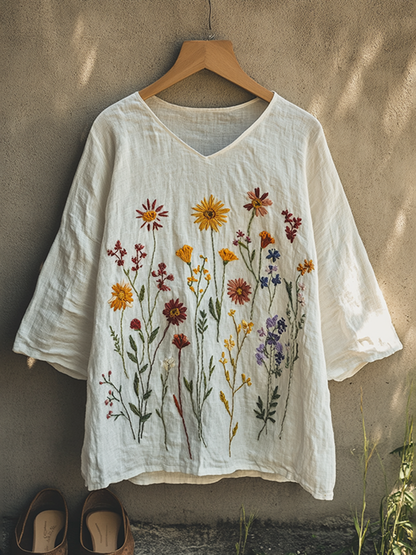 Beautifully Balanced Blouse with Timeless Character