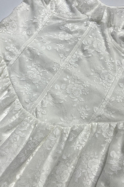 A Vintage Style Dress with Delicate Timeless Details