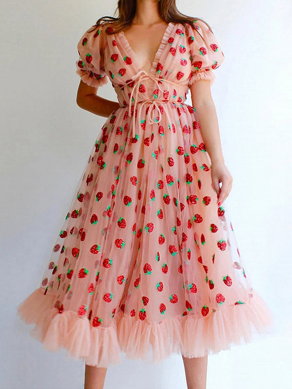 Classic Vintage Dress with a Flattering Fit