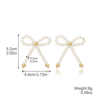 E24047 Imitation Pearl Gold