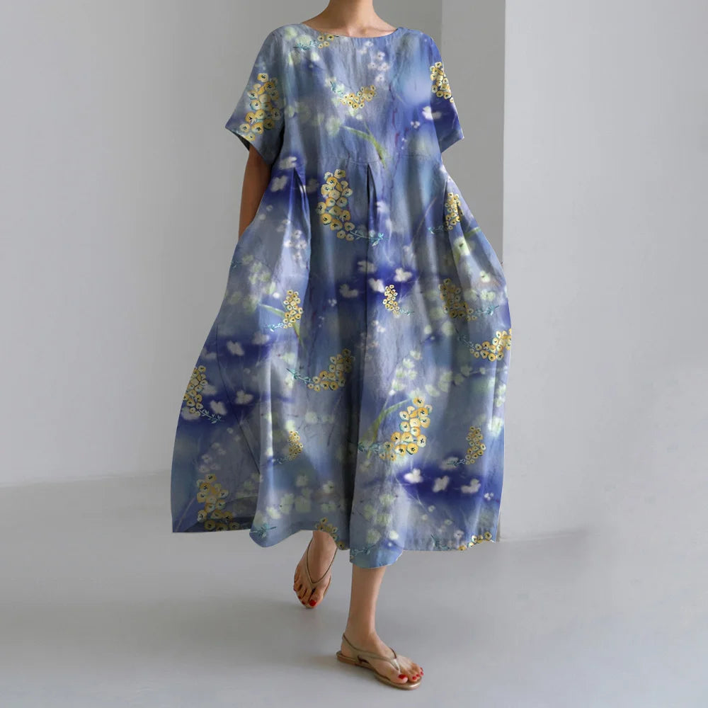 Classic Vintage Dress with a Flattering Fit