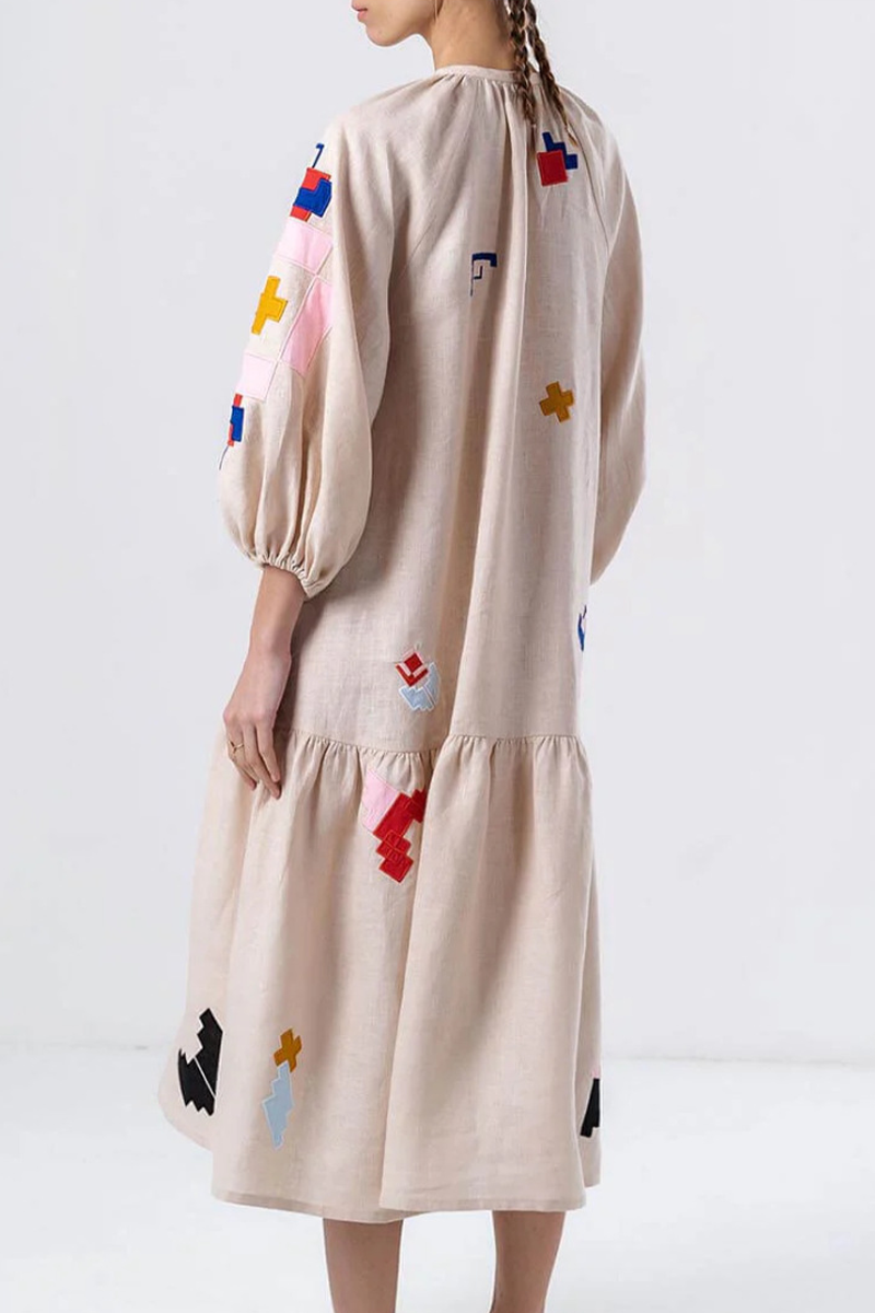 A Vintage Style Dress with Delicate Timeless Details