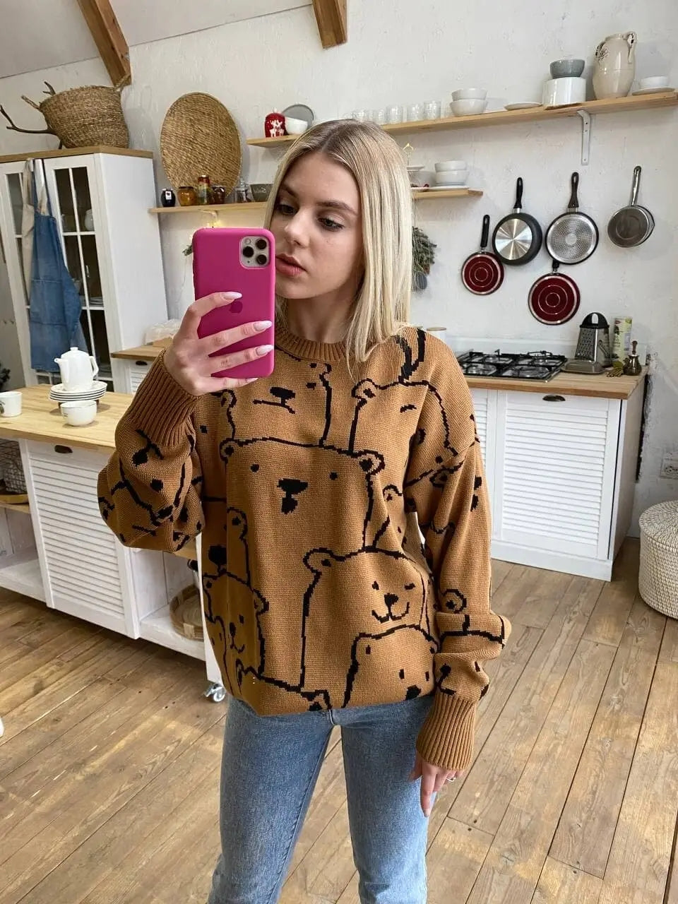 Gracefully Styled Sweater for Any Occasion