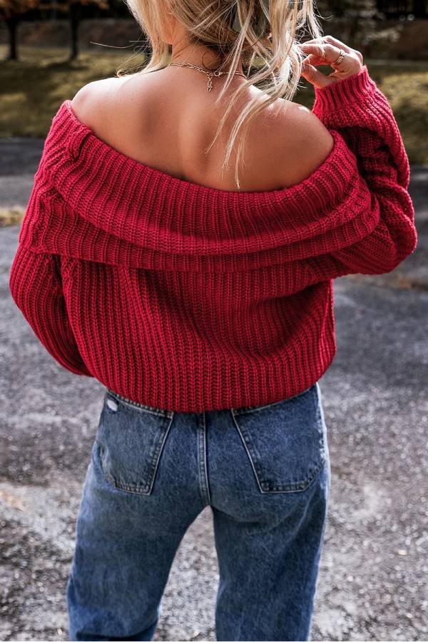 Vintage Inspired Sweater with a Contemporary Edge