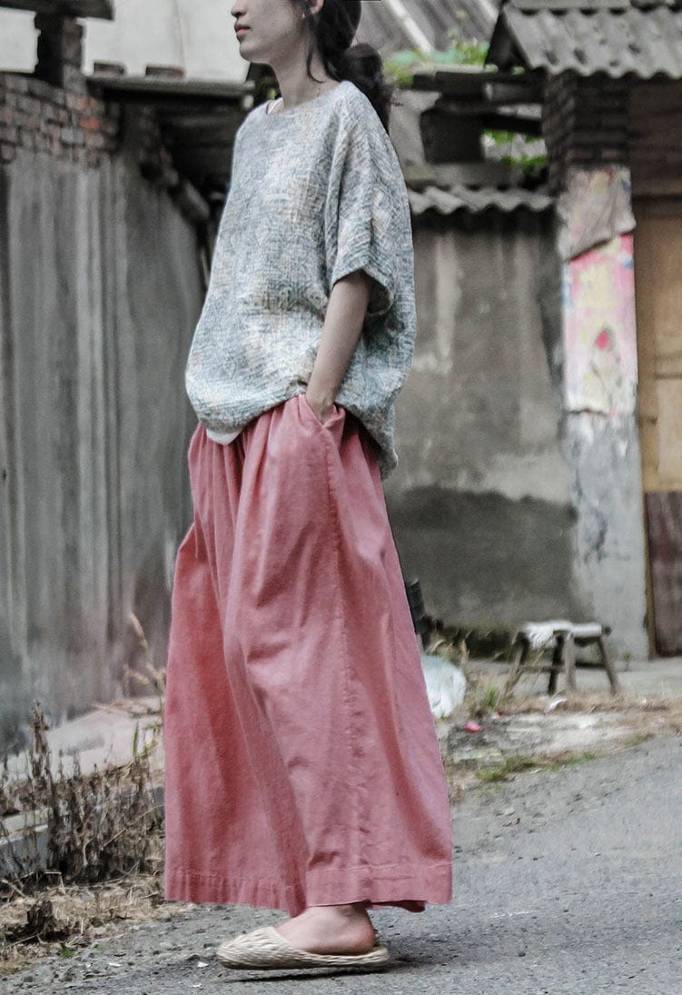 A Vintage Style Pants with Delicate Timeless Details
