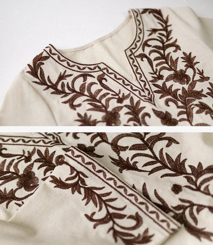 A Vintage Style Dress with Delicate Timeless Details
