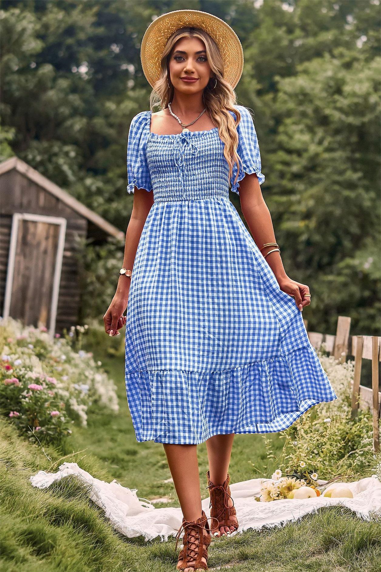 A Vintage Style Dress with Delicate Timeless Details