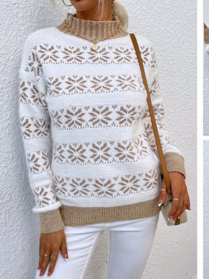 Classic Vintage Sweater with a Flattering Fit