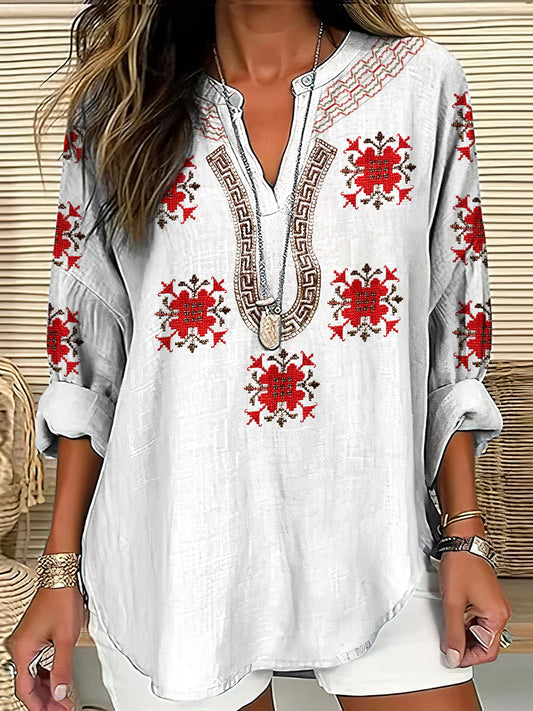 Well Tailored Blouse with a Graceful Silhouette