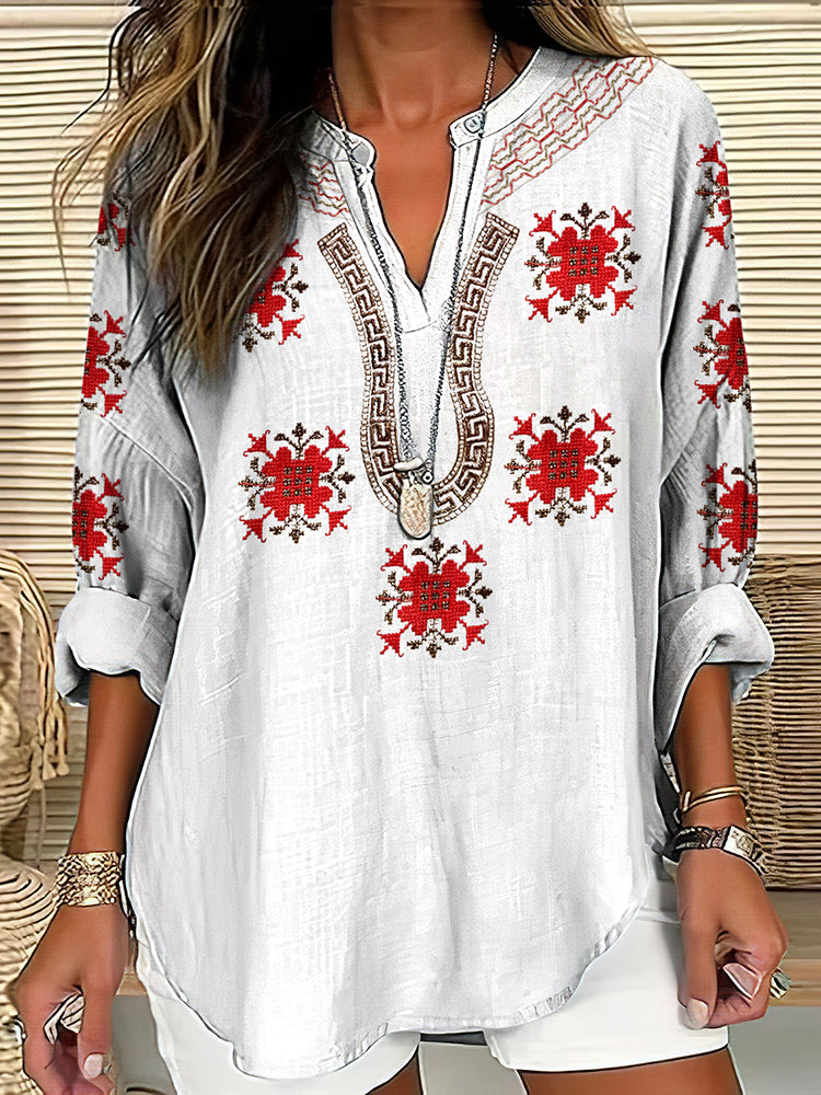 Well Tailored Blouse with a Graceful Silhouette