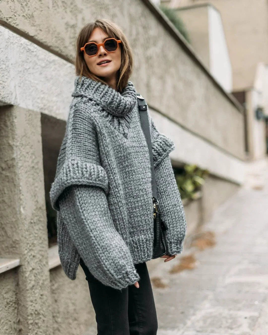 Vintage Inspired Sweater with a Contemporary Edge