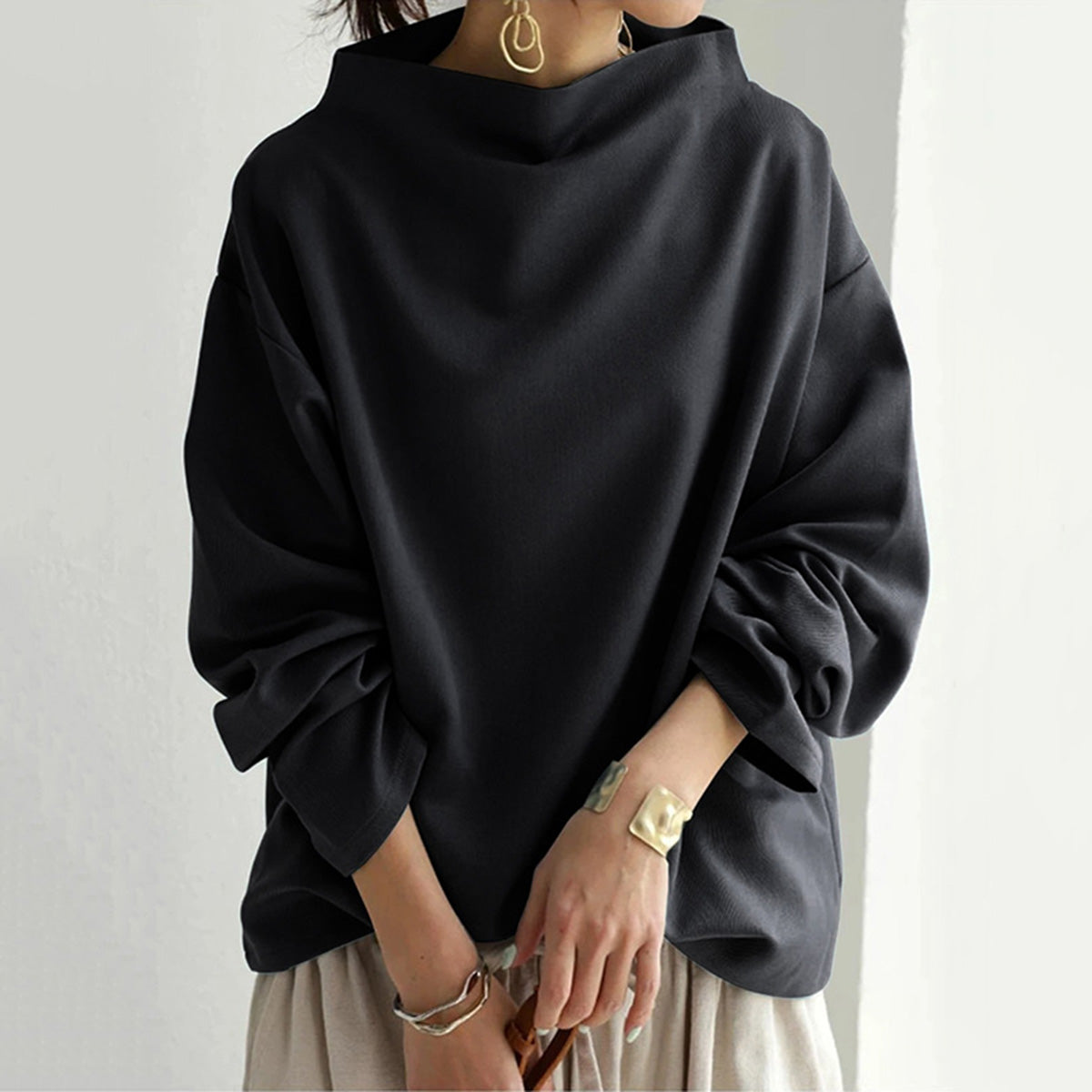 Beautifully Finished Sweater in a Timeless Design