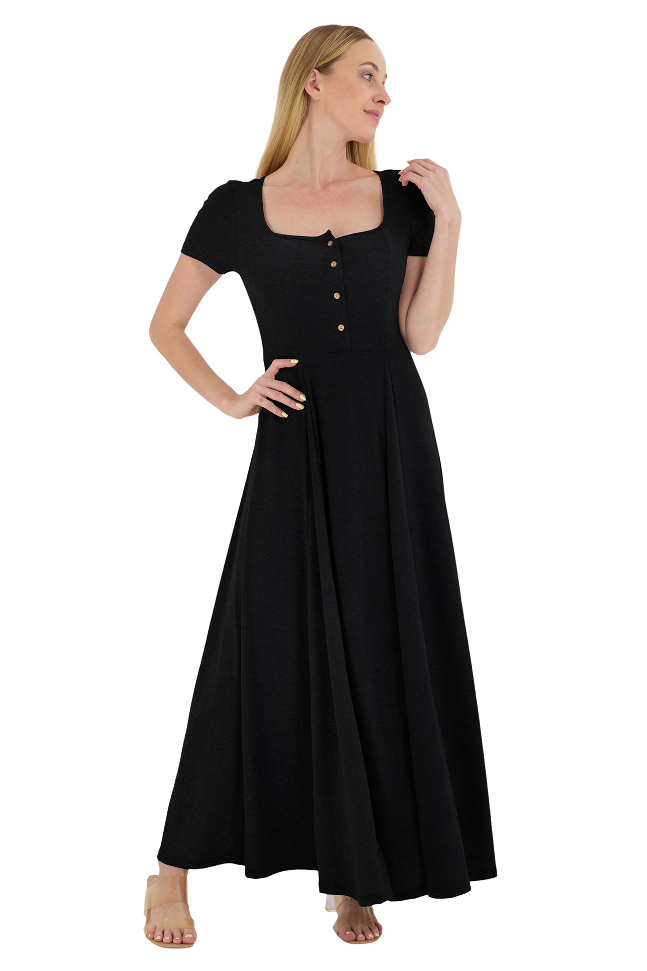 A Vintage Style Dress with Delicate Timeless Details