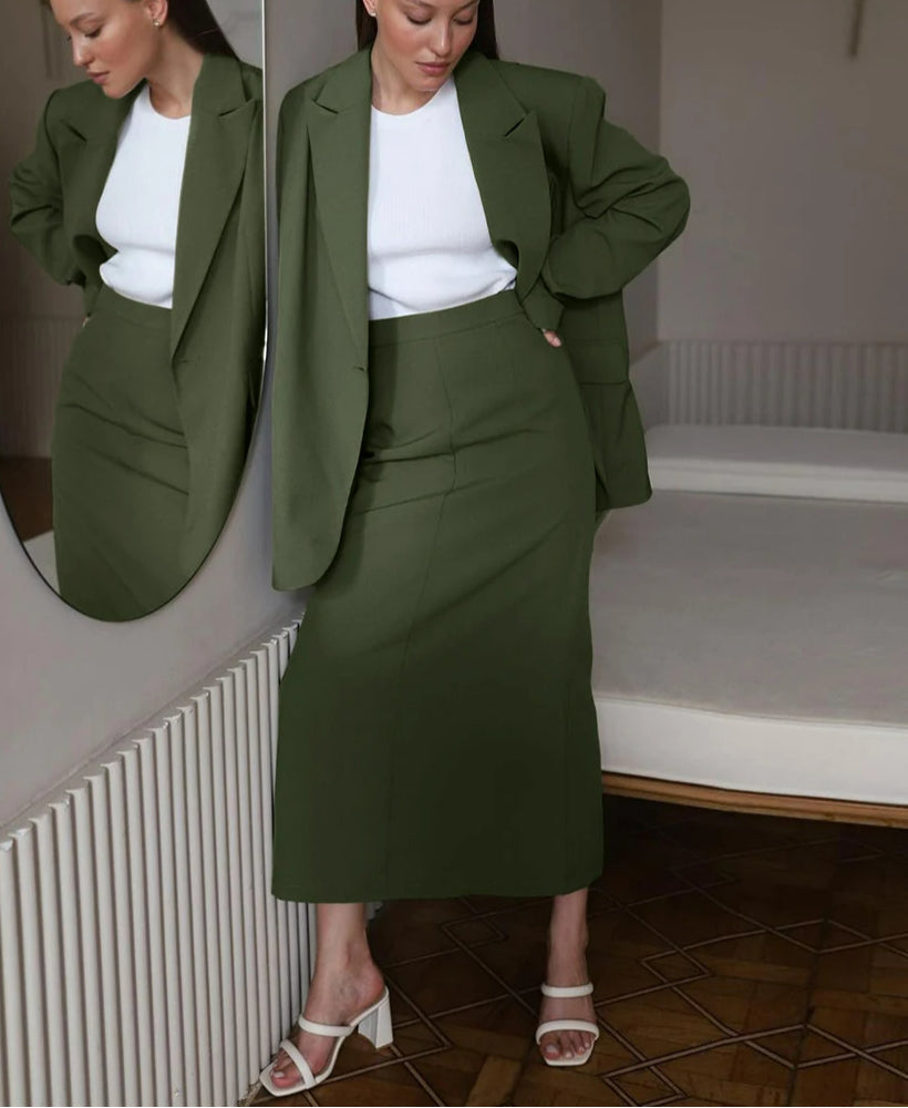 Well Tailored Garment with a Graceful Silhouette