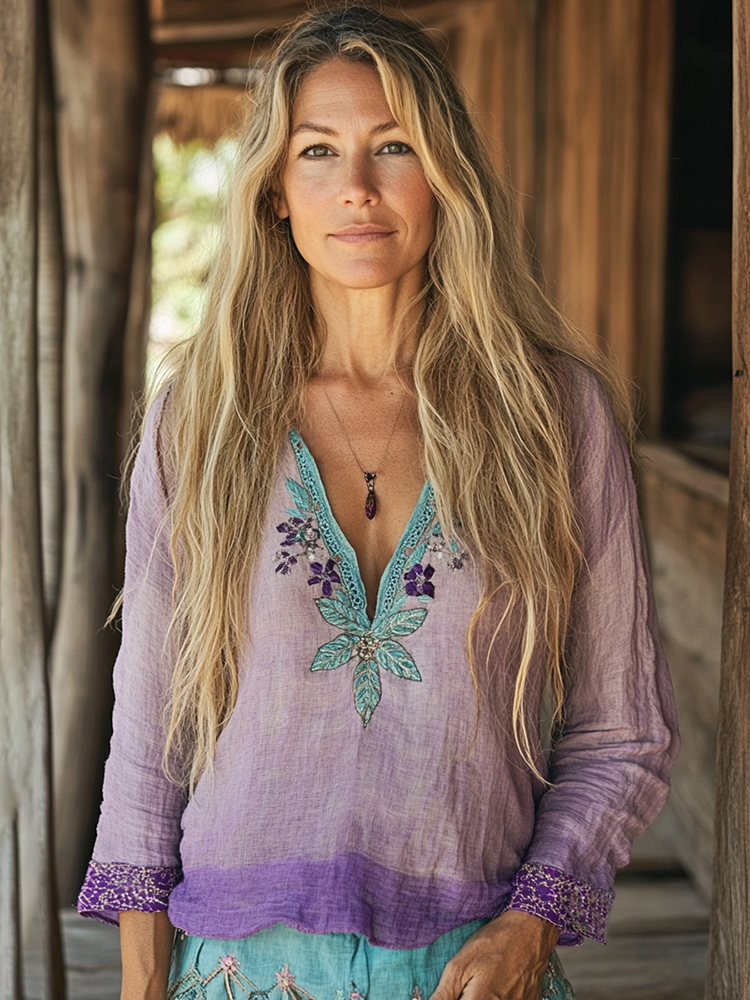 Gracefully Styled Blouse for Any Occasion