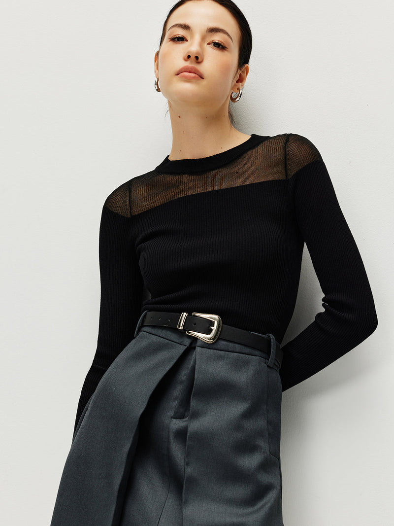 Sophisticated Sweater with a Clean Classic Look