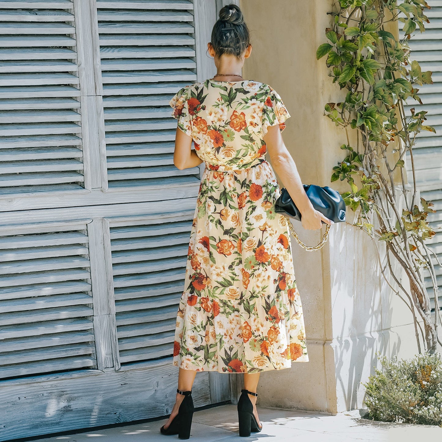 A Vintage Style Dress with Delicate Timeless Details