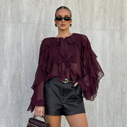 A Vintage Style Blouse with Delicate Timeless Details