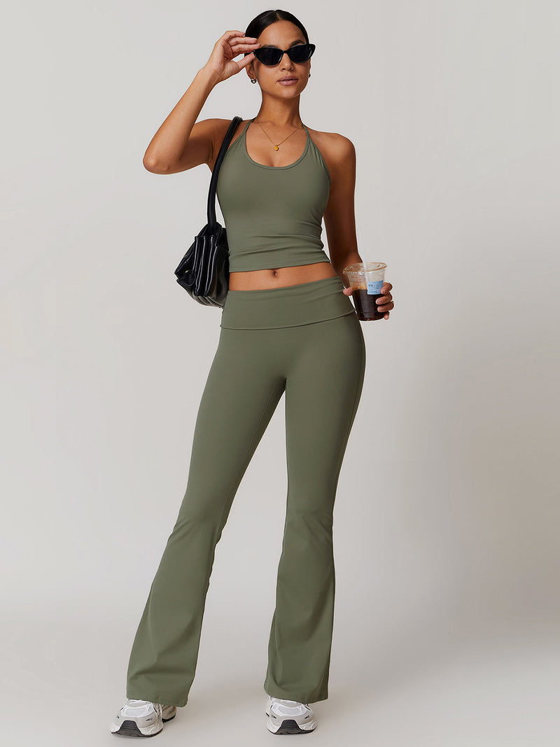 A Vintage Style Pants with Delicate Timeless Details