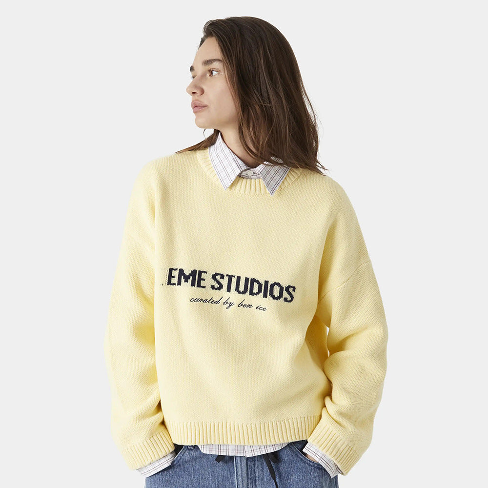 Vintage Inspired Sweater with a Contemporary Edge