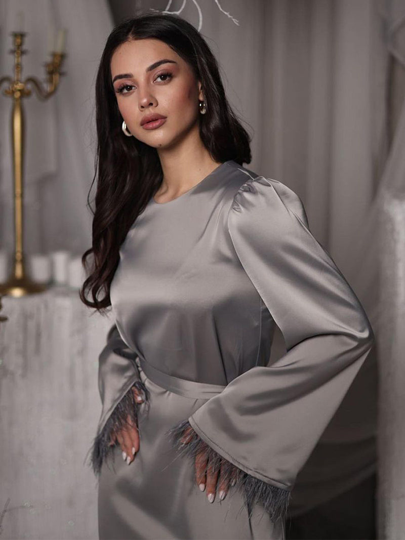 A Vintage Style Dress with Delicate Timeless Details