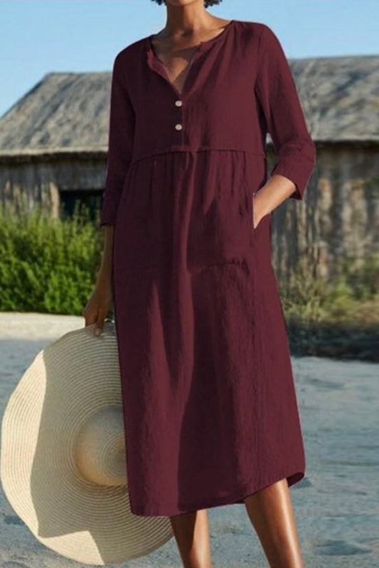 A Vintage Style Dress with Delicate Timeless Details