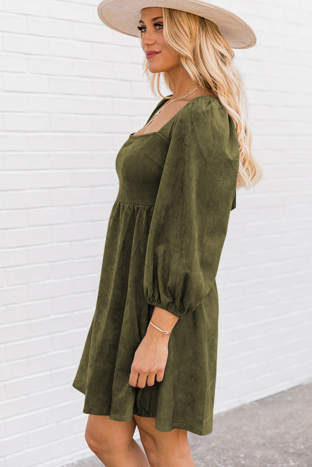 A Vintage Style Dress with Delicate Timeless Details