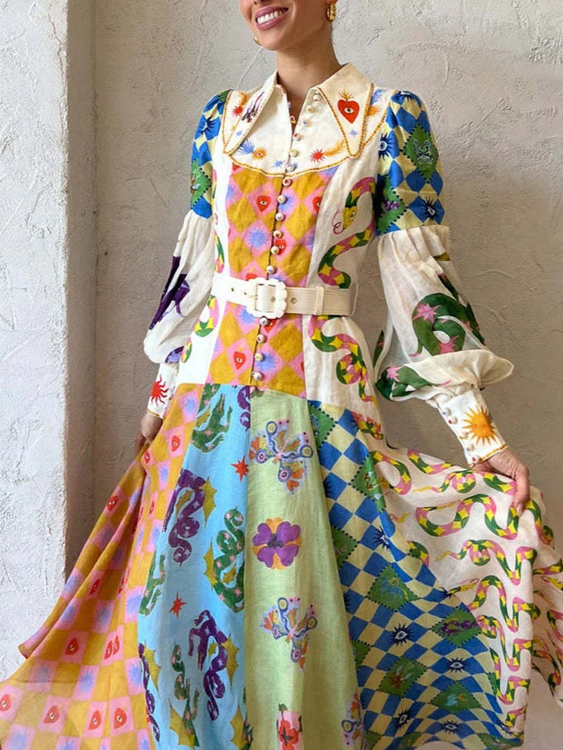 A Vintage Style Dress with Delicate Timeless Details