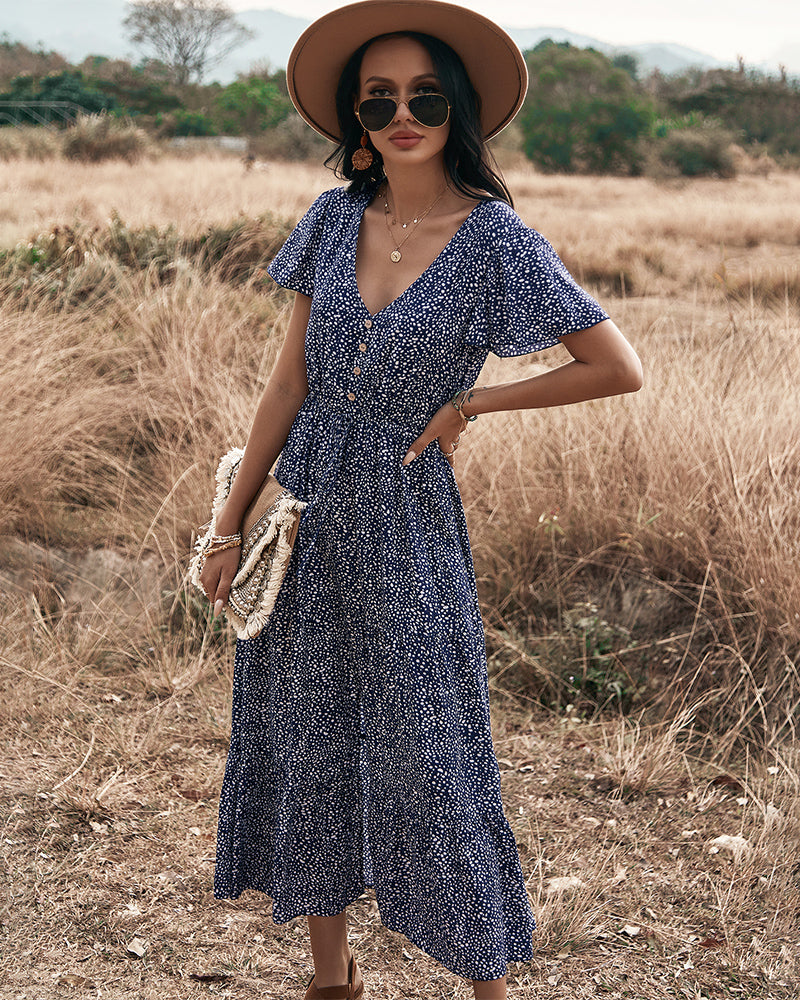 A Vintage Style Dress with Delicate Timeless Details