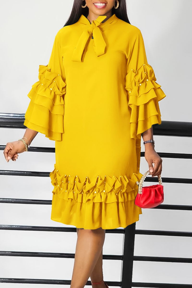 Elegantly Styled Dress for Everyday Wear