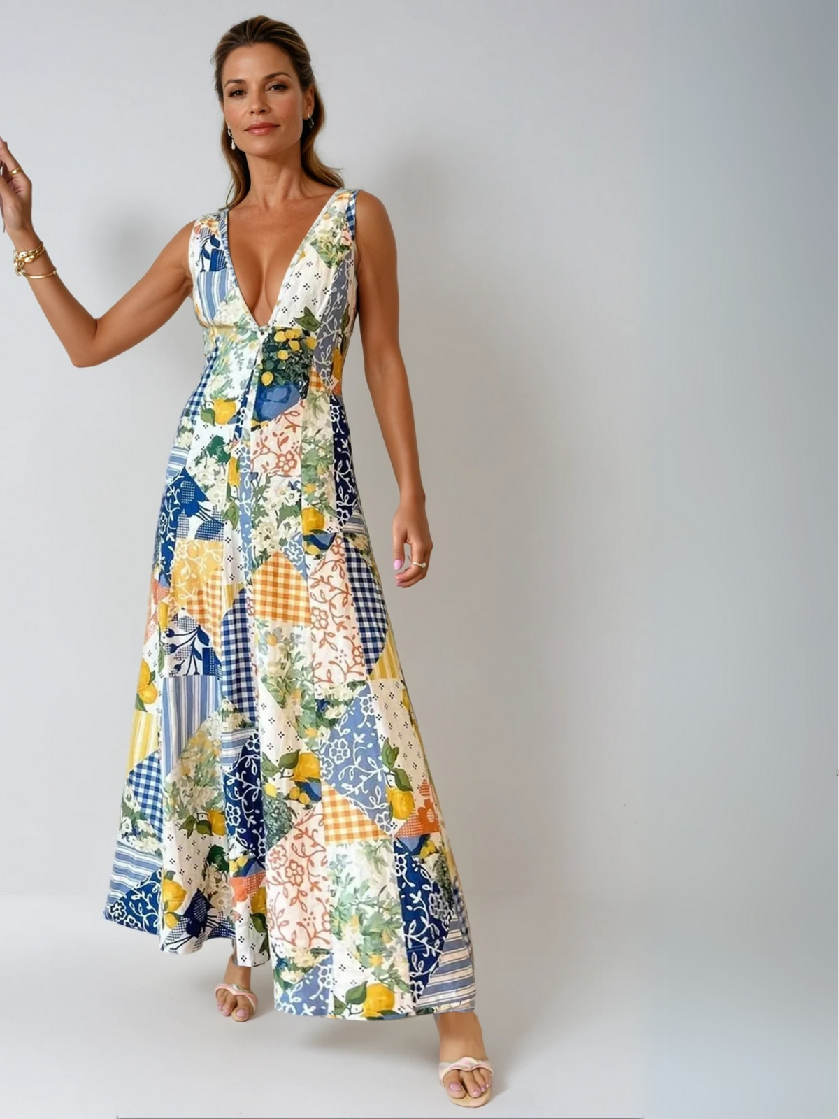 Classic Vintage Dress with a Flattering Fit