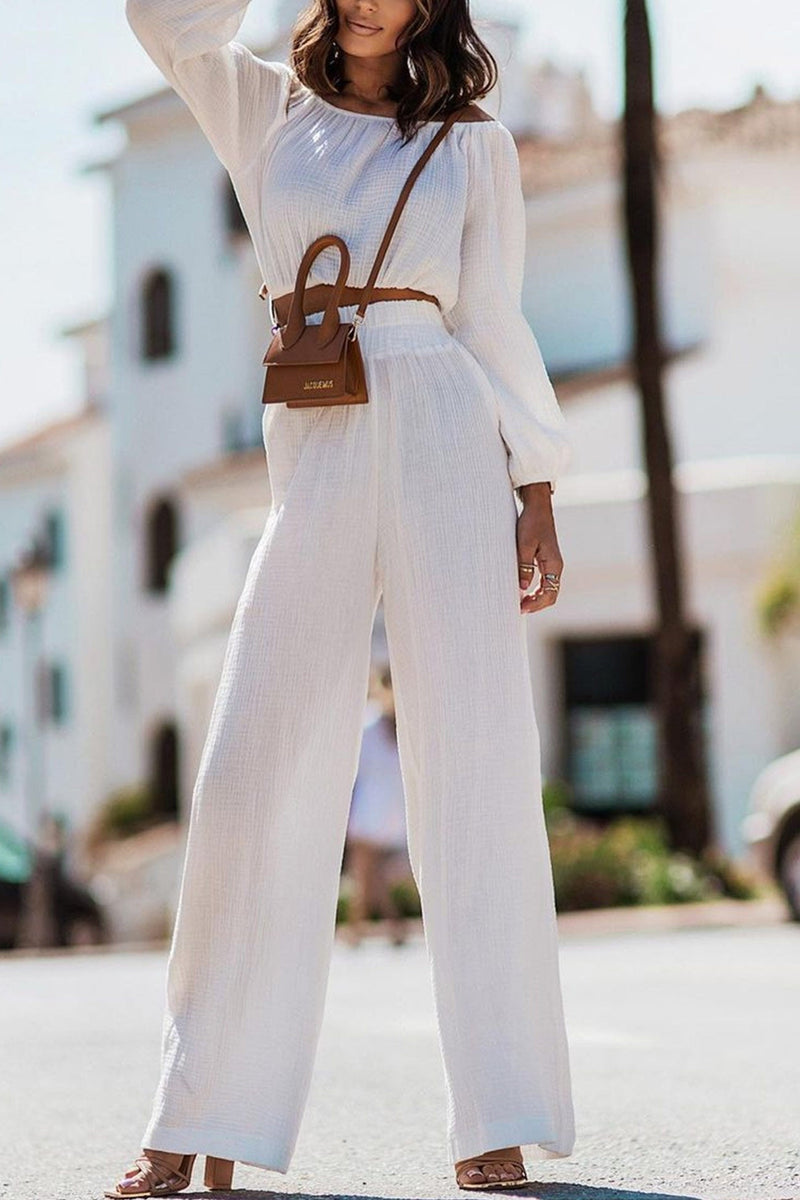A Vintage Style Pants with Delicate Timeless Details