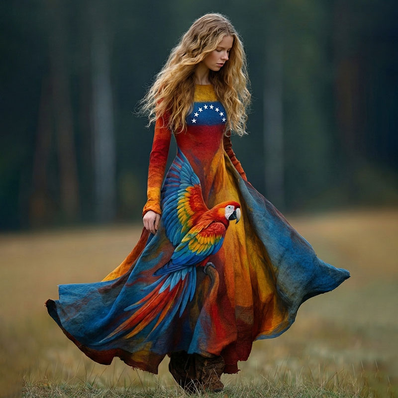 Classic Vintage Dress with a Flattering Fit