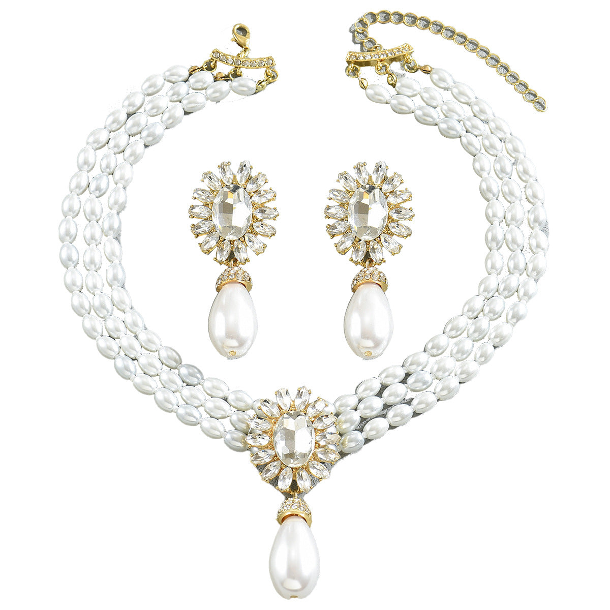 Beautiful Pearl Necklace with Unique Style
