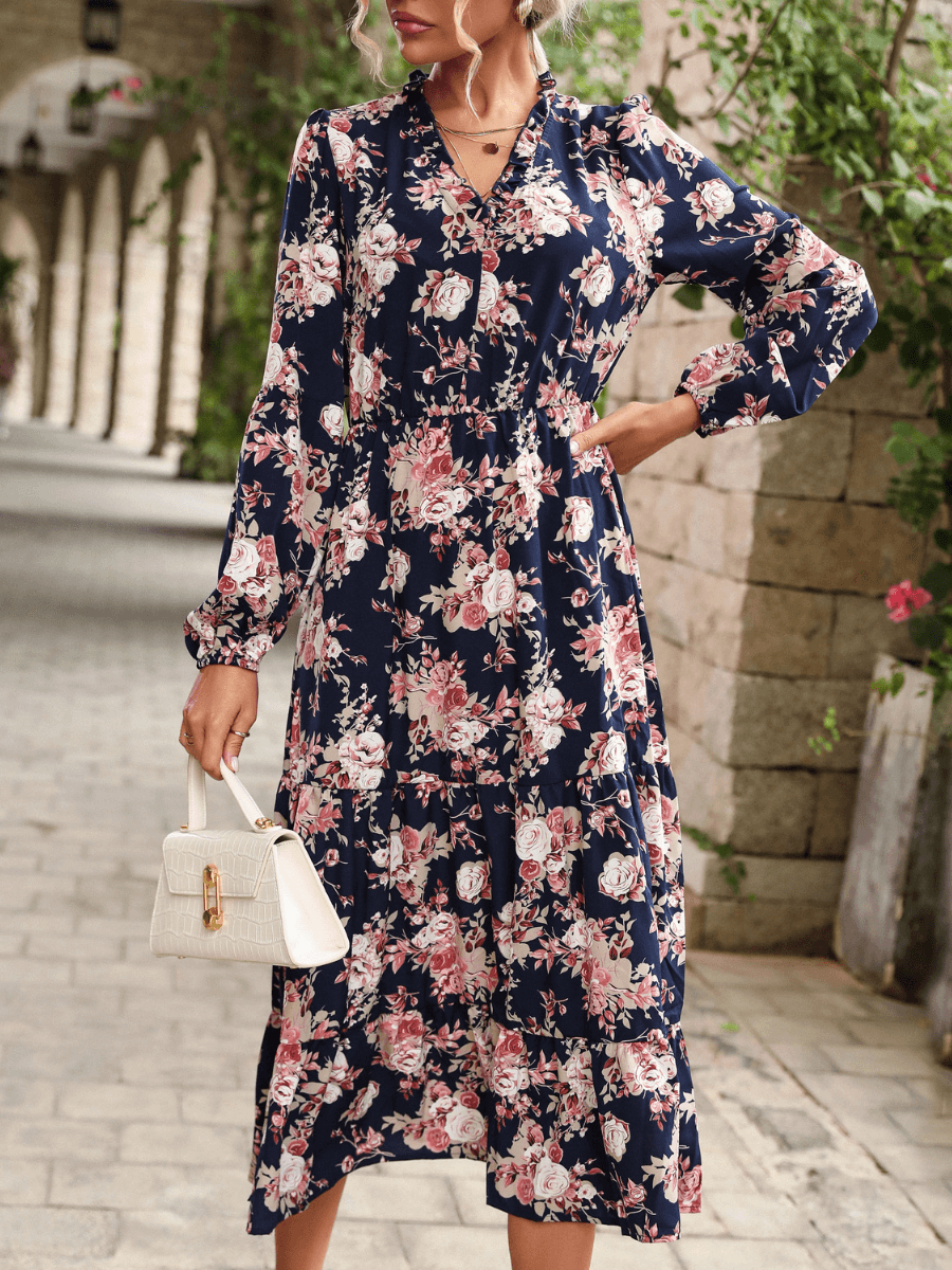 A Vintage Style Dress with Delicate Timeless Details